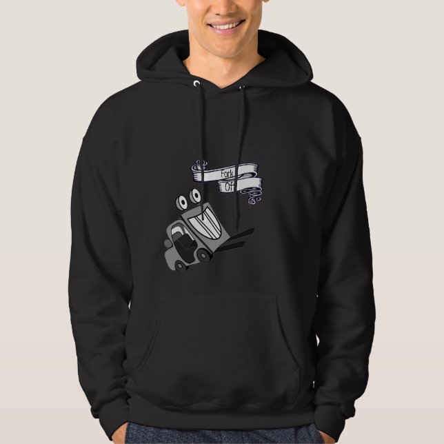 Fork lastbil hoodie (Framsida)