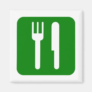 Fork och Knivar Magnet