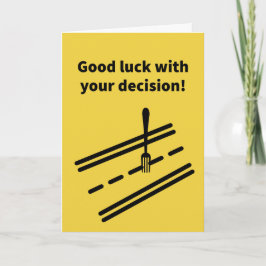 Fork på väg - Främjande Kort