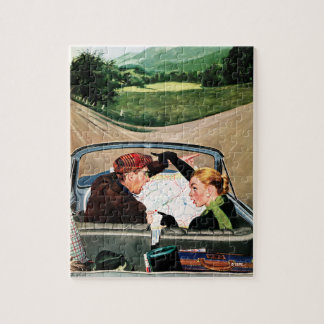 Fork på väg pussel