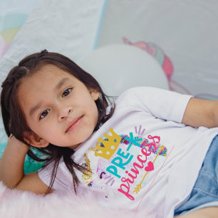 Förk prinsessa, lustig förskoleflicka t shirt