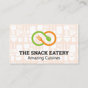 Fork Spoon   Restauranger Köksutrustning Visitkort