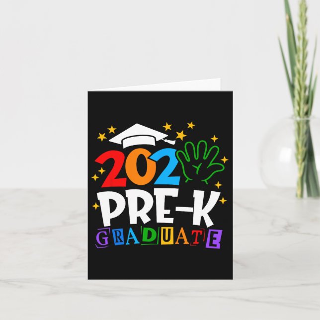 Förk Student 2025 Preschool Studenten Cl från 2020 Kort (Framsida)