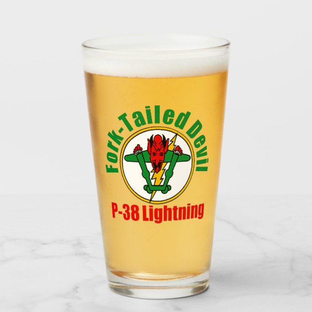 Fork-Tail Djävulen Glaskopp (Framsida fylld)