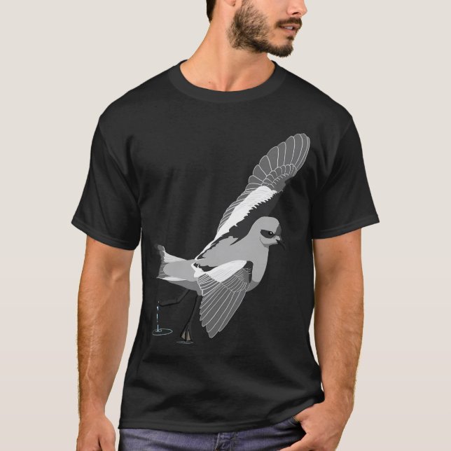 Fork-Tails Storm-Petrel T Shirt (Framsida)