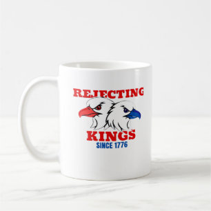 Förkastar kungar sedan 1776 Klassisk kreativ desig Kaffemugg