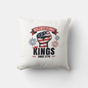 Förkastar kungar sedan 1776 Patriotisk estetik Kudde