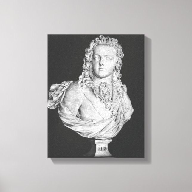 Förkastning av Louis XV 1719 Canvastryck (Framsida)