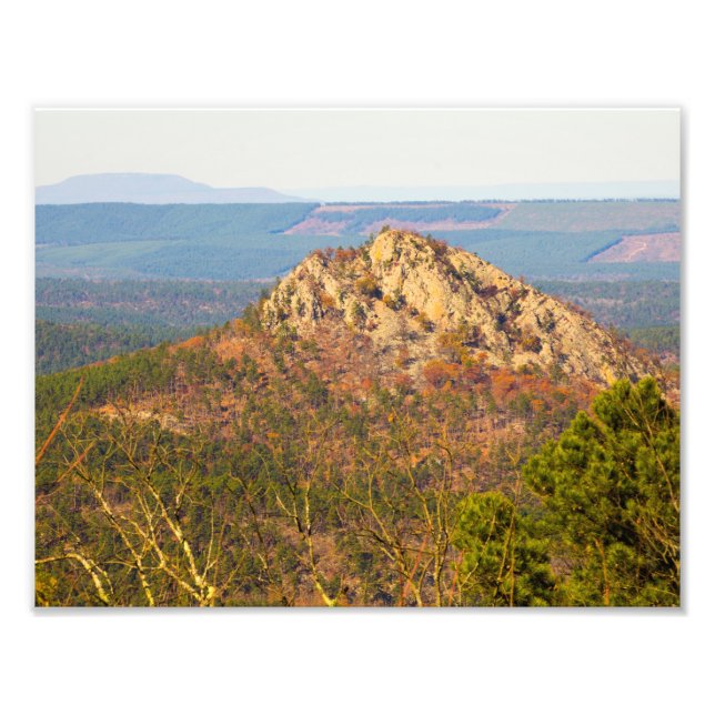Forked Mountain, Arkansas Fototryck (Framsidan)