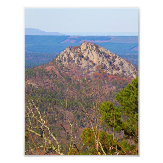 Forked Mountain, Arkansas Fototryck (Framsidan)