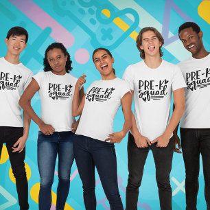 FörkK-ruta med lärarens Namn på förskolan T Shirt