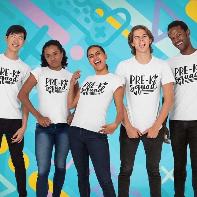 FörkK-ruta med lärarens Namn på förskolan T Shirt (Skapare uppladdad)