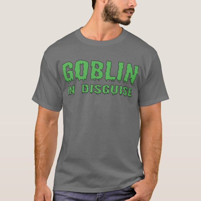 Förklädd elakt troll tee shirt (Framsida)
