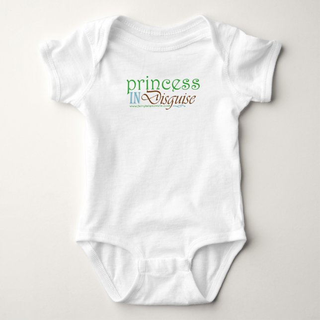 Förklädd t-skjorta för Princess T-shirt (Framsida)