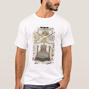 Förkläde av ett ledar- av den Sanktt-Julien loge Tee Shirt