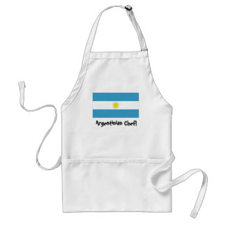 Förkläde för Argentina flaggakock