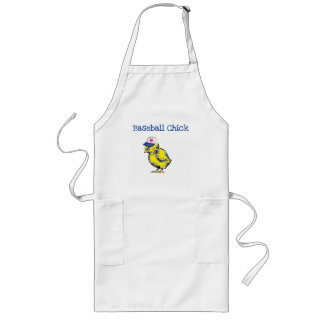 Förkläde för baseballchickdesign