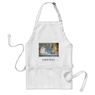 Förkläde för kaffeavbrott