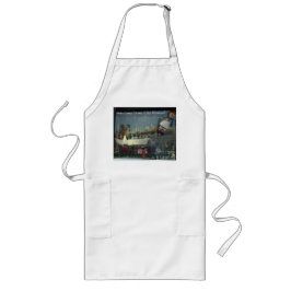 Förkläde för parad för julSanta ren