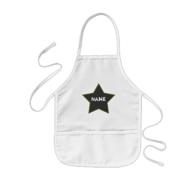 Förkläde för Rockstar kockpersonlig för pojkar (Framsidan)