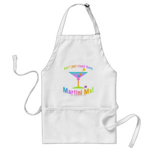 Förkläde - inte stå precis där - MARTINI MIG!