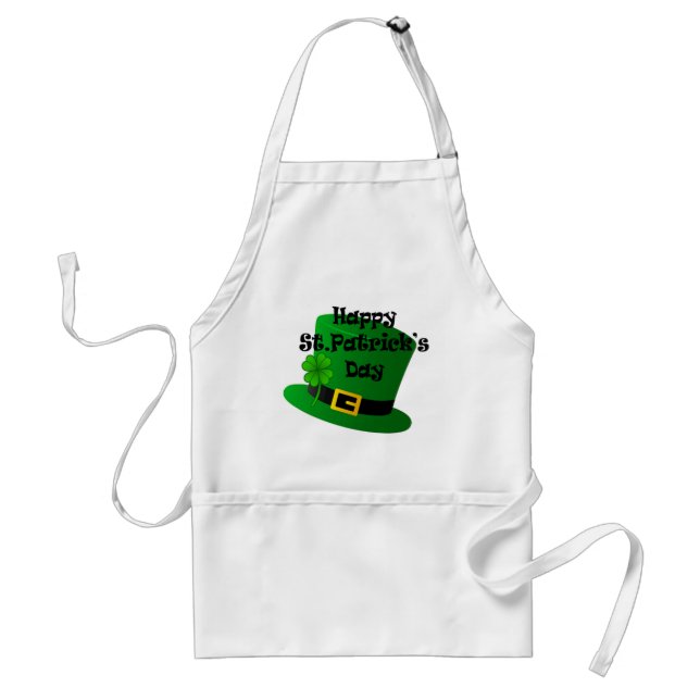 Förkläde med Citat/St. Patrick's Day (Framsidan)