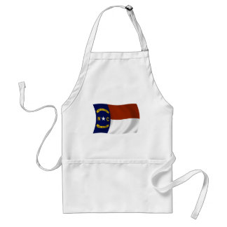 Förkläde med Nord-Carolinas flagga