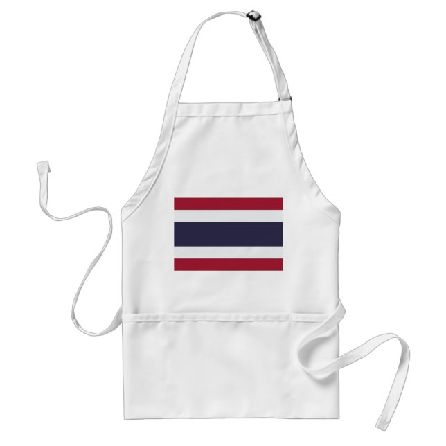 Förkläde med Thailands flagga (Framsidan)