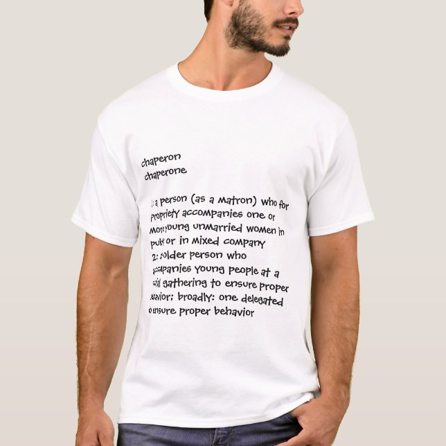 förkläde t-shirt (Framsida)