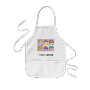 Förkläden babyhaklappar - popkonstmuffins