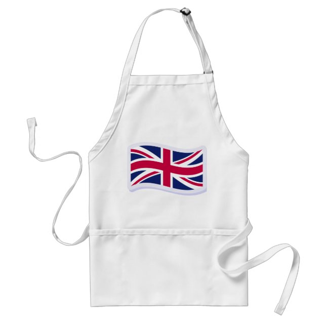 Förkläden med Union Jack (Framsidan)