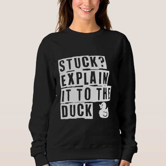 Förklara det för Anka T Shirt (Framsida)