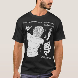 Förklara inte din filosofi med den stela episoden t shirt