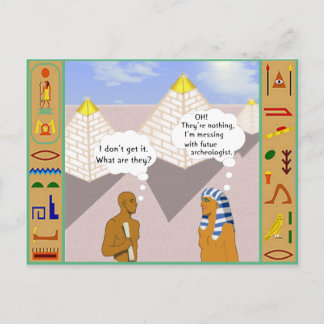 Förklarar pyramiderna vykort