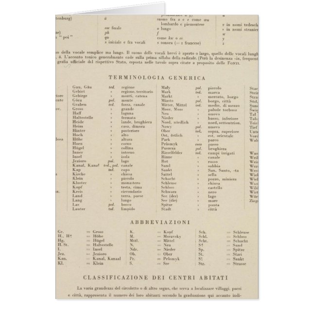 Förklaring 5355 Tysklandare norr Hälsningskort (Framsidan)