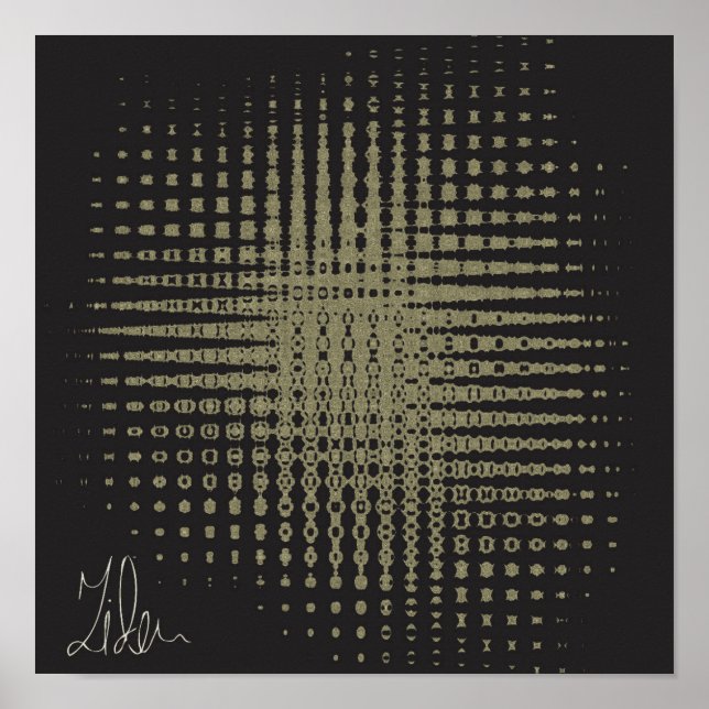 Förklaring - Abstrakt konst poster (Framsidan)