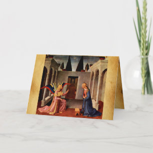 FÖRKLARING AV FRA ANGELICO Old Irish Bluting Kort