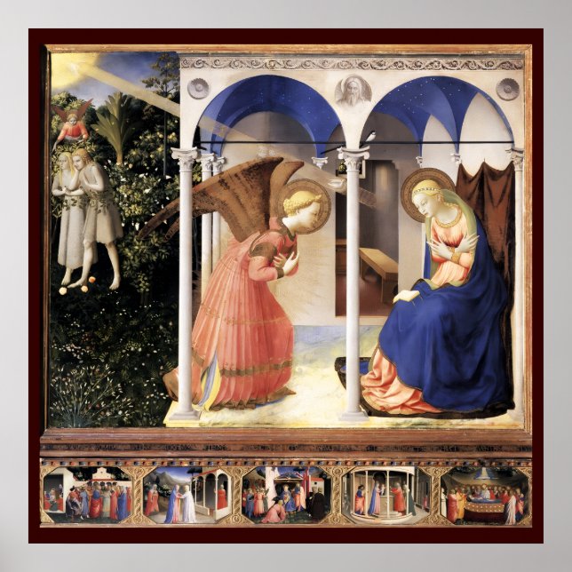 FÖRKLARING AV Fra Angelico Poster (Framsidan)