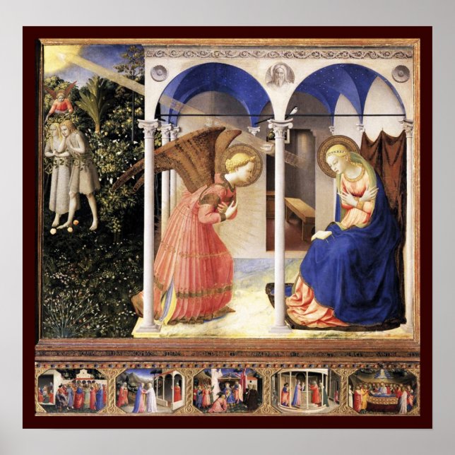 FÖRKLARING AV Fra Angelico Poster (Framsidan)