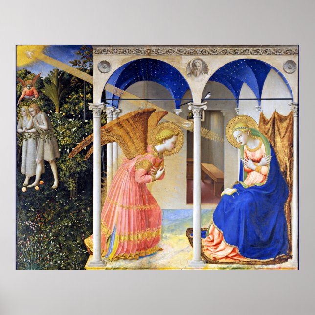 FÖRKLARING AV Fra Beato Angelico Poster (Framsidan)