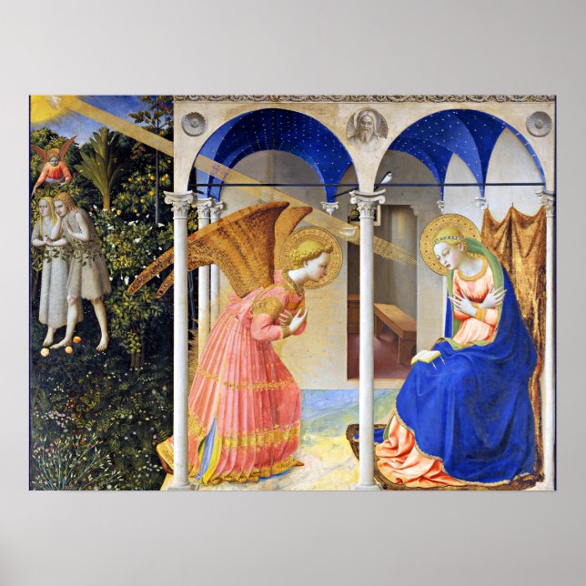 FÖRKLARING AV Fra Beato Angelico Poster (Framsidan)