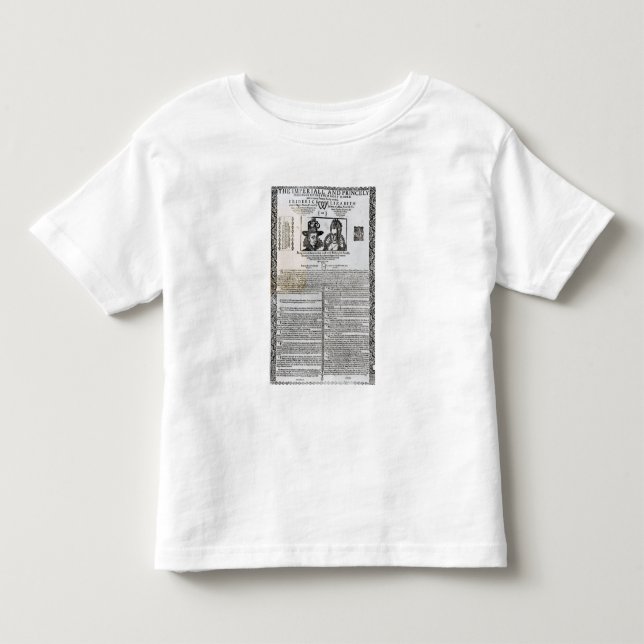 Förklaring av giftermål av Frederick V Tee Shirt (Framsida)
