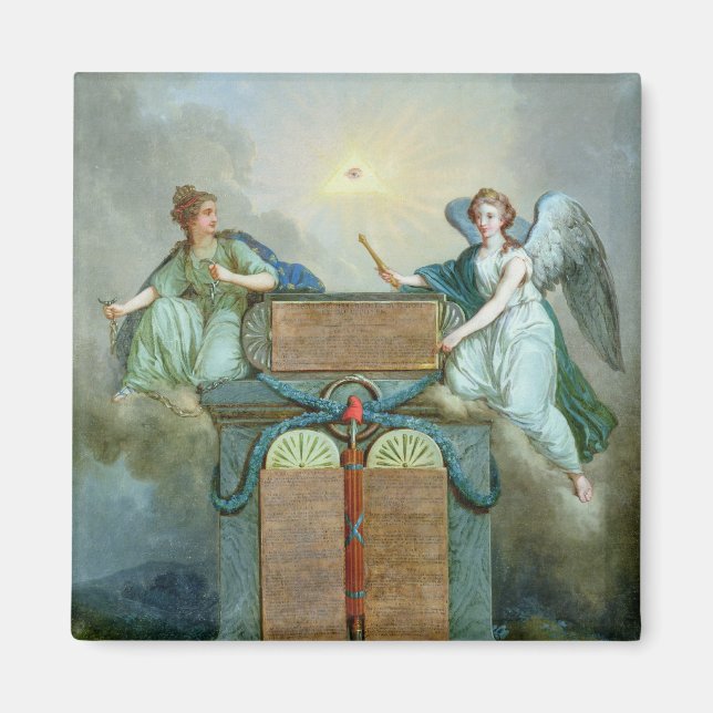 Förklaring av människans och medborgarens Höger Magnet (Framsidan)