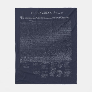 Förklaring av självständighet - filt