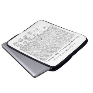 Förklaring av självständighet laptop fodral