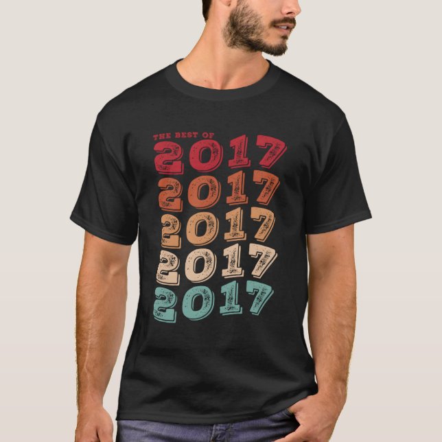 Förklaring för 2017 för 6 6e t shirt (Framsida)