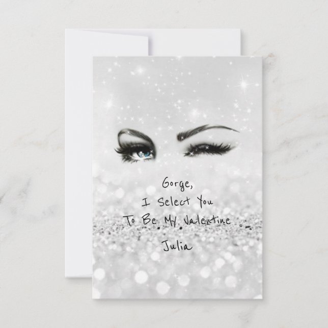 Förklaring från Marilyn Monroe Valentine Kärlek Inbjudningar (Framsida)