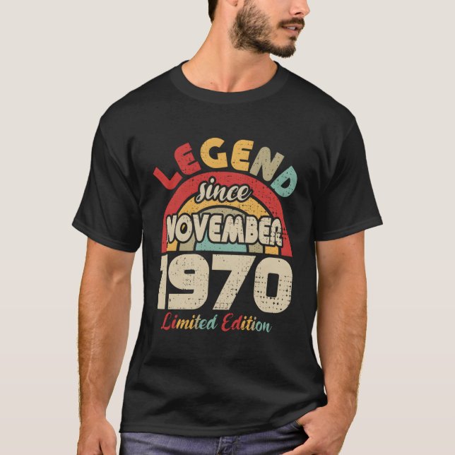 Förklaring från november 1970 sedan november 1970 t shirt (Framsida)