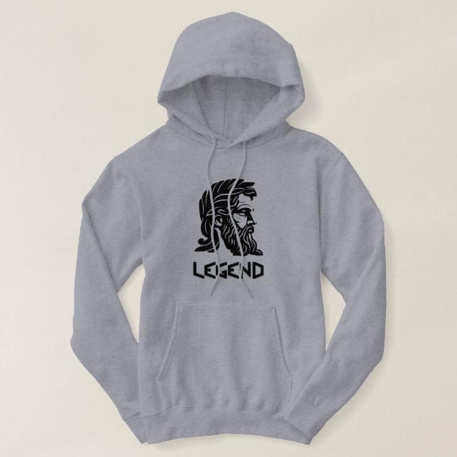 Förklaring | Grekiska Gud Hoodie (Design framsida)