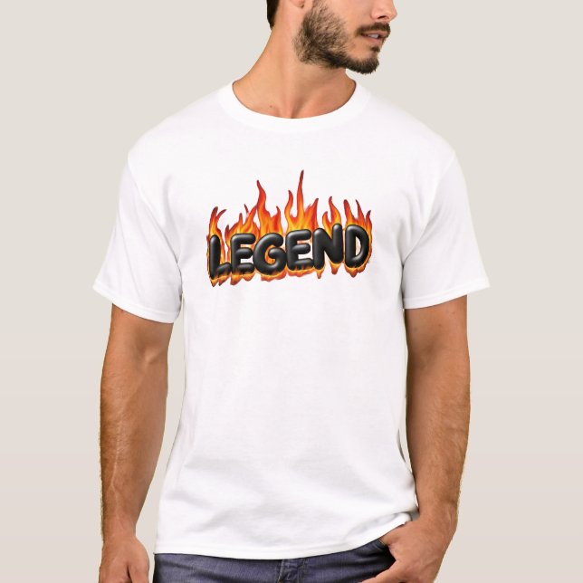 Förklaring: legendariskt andemening t shirt (Framsida)